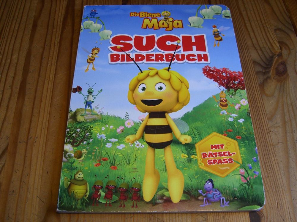 "Die Biene Maja" Such Bilderbuch, mit Rätselspass (Gebraucht) in