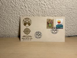 Malta Briefmarken-Umschlag, Ersttagsbrief Europa 1986