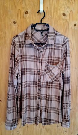 Hemd, braun, Gr L, NEU!