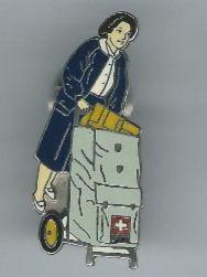 Placchette & Badge: Pöstlerin Pin – Usato da Zürich venduto da t24_de