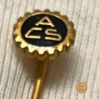 Anstecknadel ACS Auto mobil Club Schweiz Vintage Sammler Rar