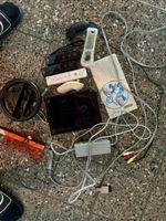 Nintendo Wii Konsole schwarz mit Zubehör gebraucht