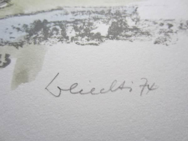 Grafica & Litografie: Liechti Lithographie signiert – Usato da Gersau venduto da grafik-kunst 1