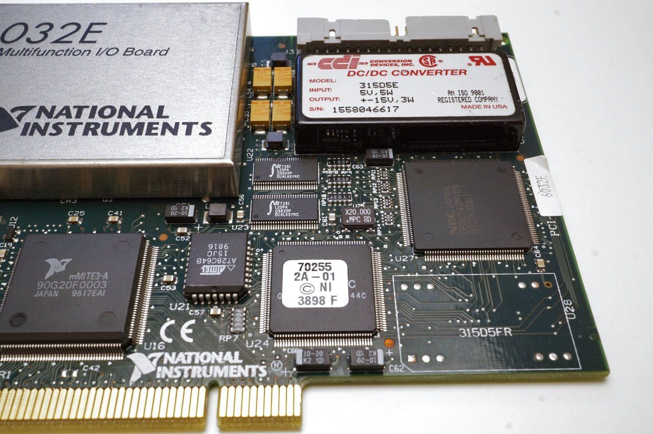 Mesurer: National Instruments PCI-6032e high-performance DAQ board – D'occasion à Sugiez par dbm_7l29 7