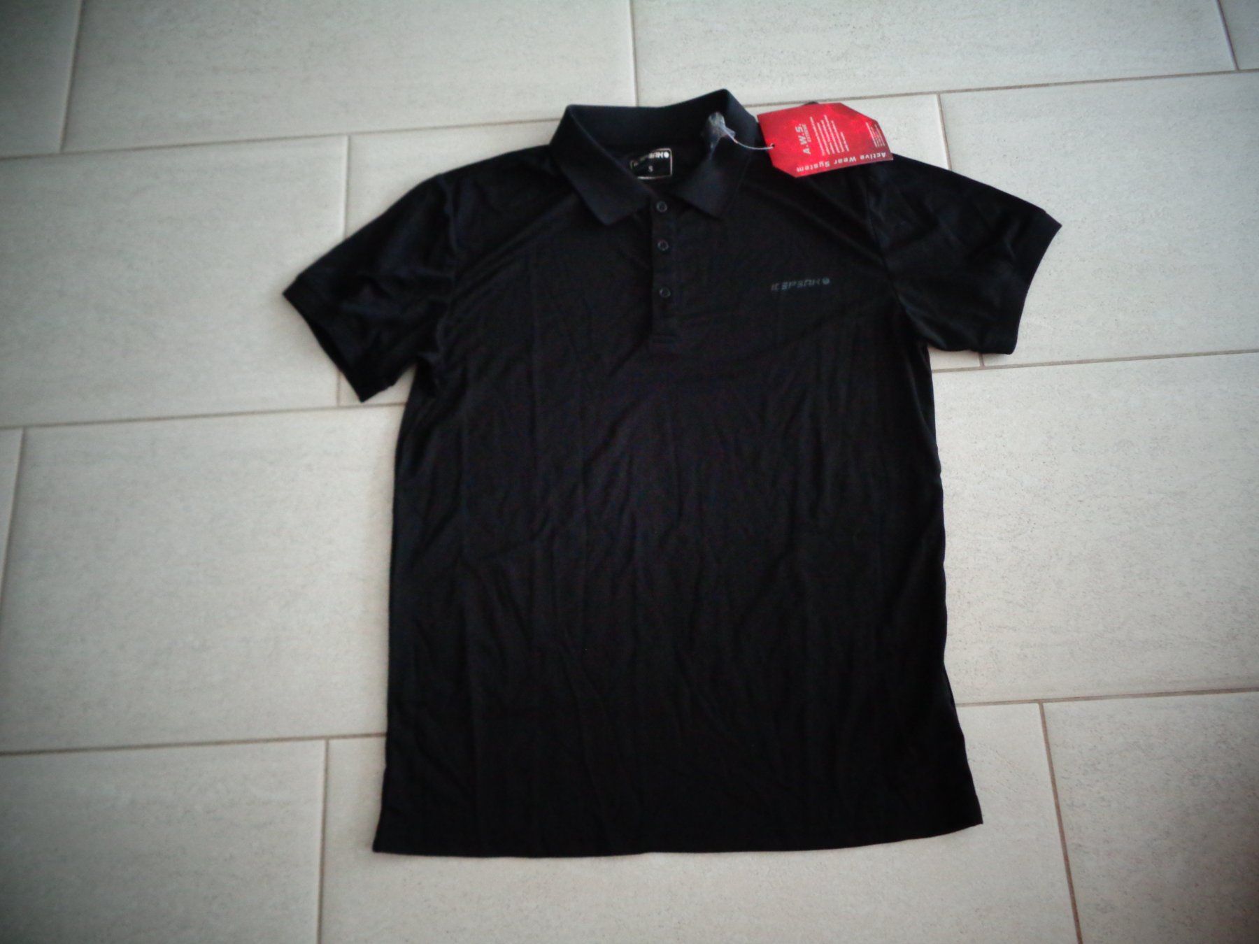 Icepeak Polo-Shirts: ICEPEAK Herren Poloshirt GR.S **NEU** – Neu und originalverpackt aus Rotkreuz von Samballi