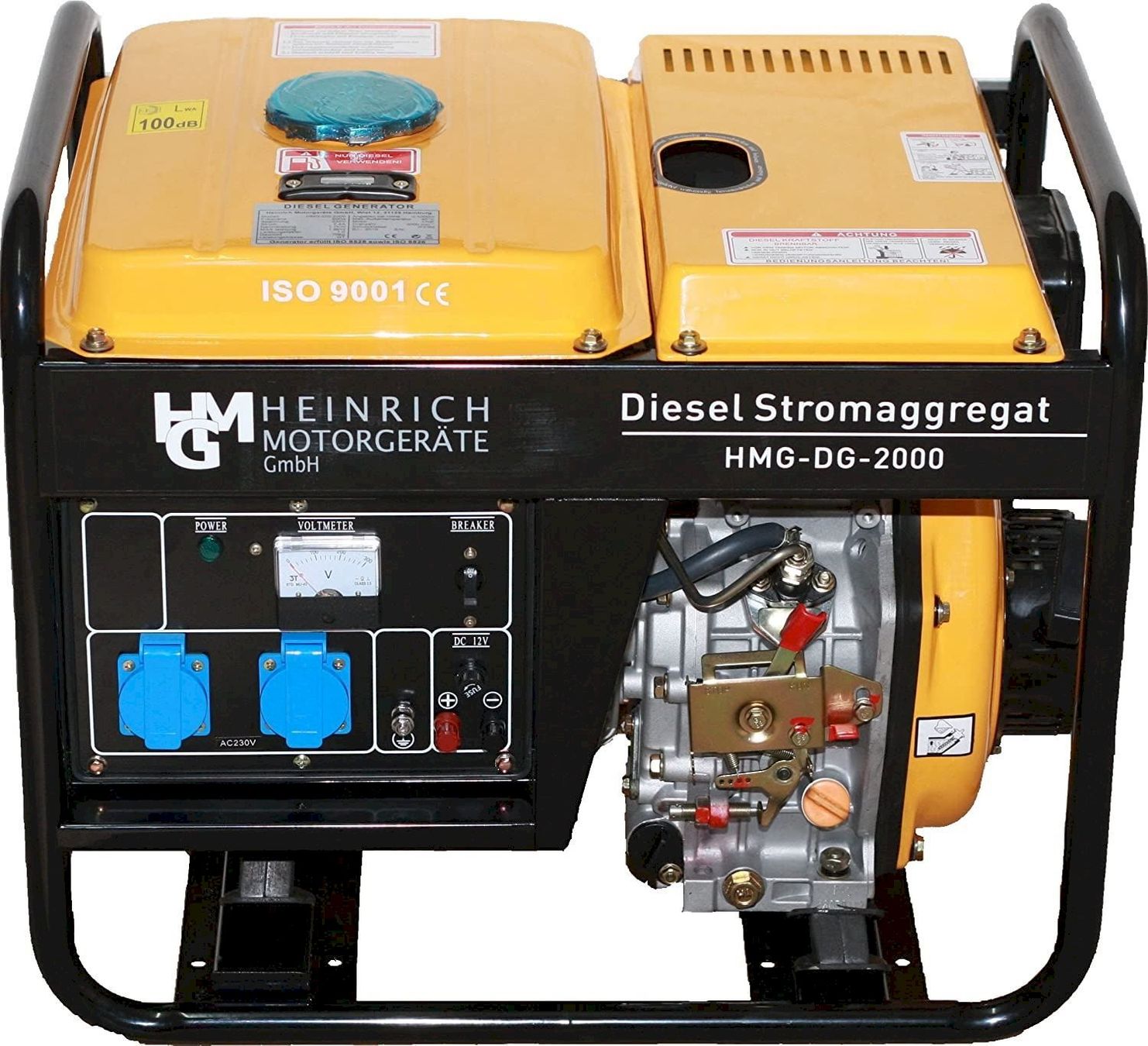 Générateurs de courant: HMG-DG-2000 Diesel Stromerzeuger 2000W – Neuf avec emballage d'origine à Bottighofen par zaap