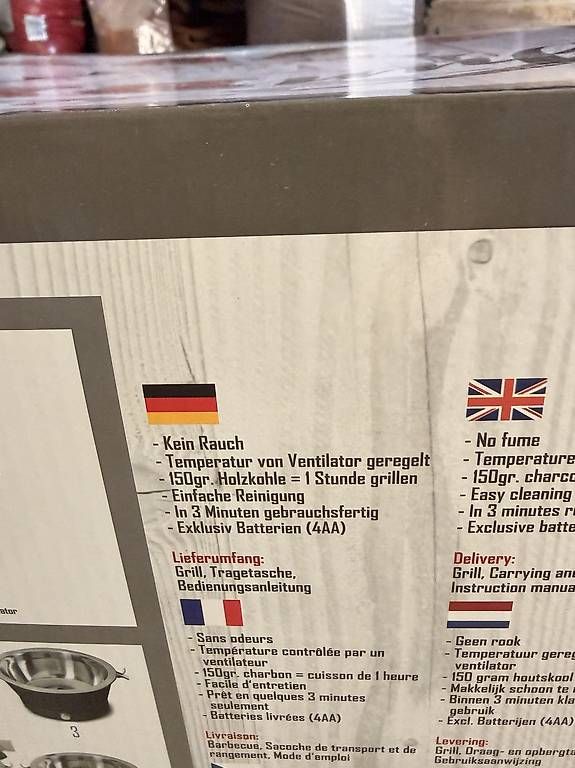 Grils: Camping BBQ Grill original verpackt – D'occasion à Mörschwil par Windrose1551 3