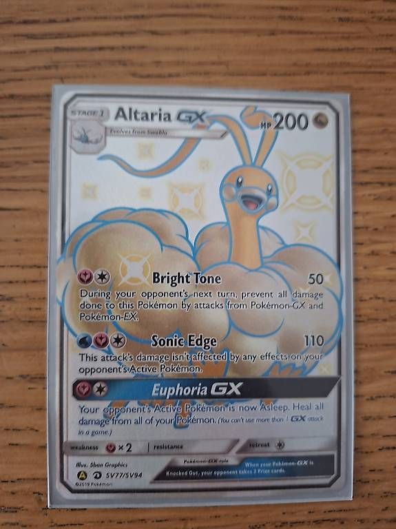 Cartes à collectionner: Altaria gx – D'occasion à Tesserete par man_y9xn