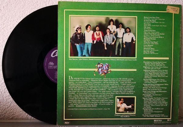 Dischi in vinile: DR. HOOK - SOMETIMES YOU WIN... - LP – Usato da Greifensee venduto da scharmant 1