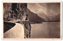 Fotografie Flüelen, Blick auf die Axens