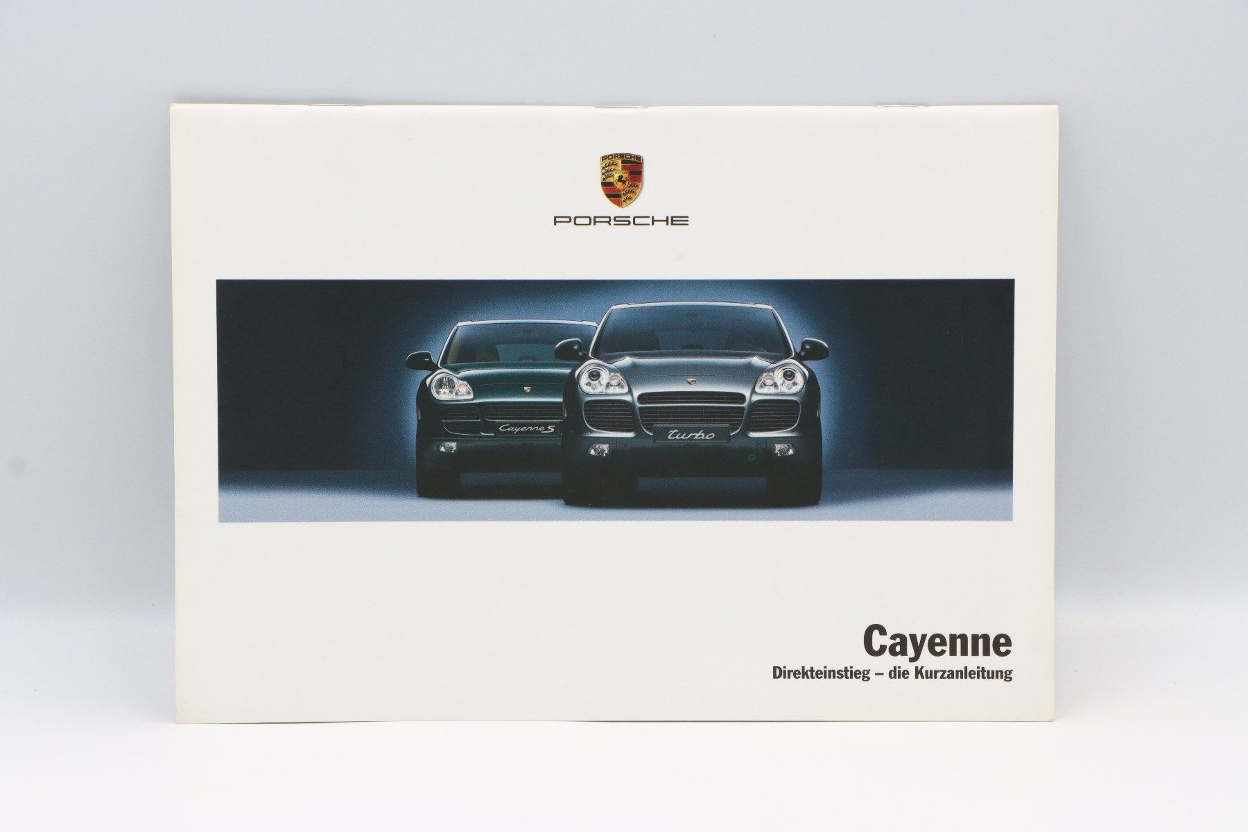 Porsche Documenti: Porsche Cayenne Direkteinstieg Kurzanleitung 2002 – Usato da Bühl b.Aarberg venduto da Collectorpassions