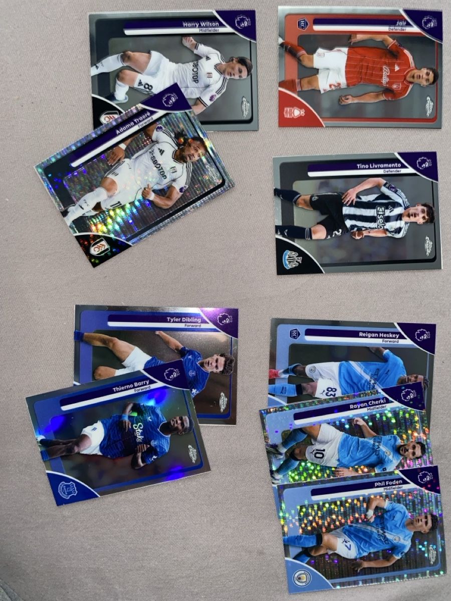 Topps Carte collezionabili: Topps Chrome Premier League 2026 Set – Usato da Dornach venduto da kil_rc55 5