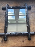 Vintage-Wandspiegel aus Holz im Stil des Schwarzwalds