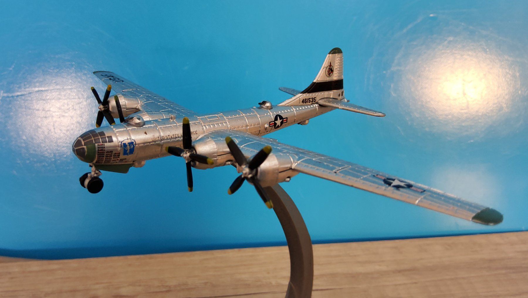 Kit di modellismo & Modellini statici: Modellflugzeug "Superfortress B-29" 1:300 – Nuovo (secondo la descrizione) da Grüningen venduto da VENOM59 6