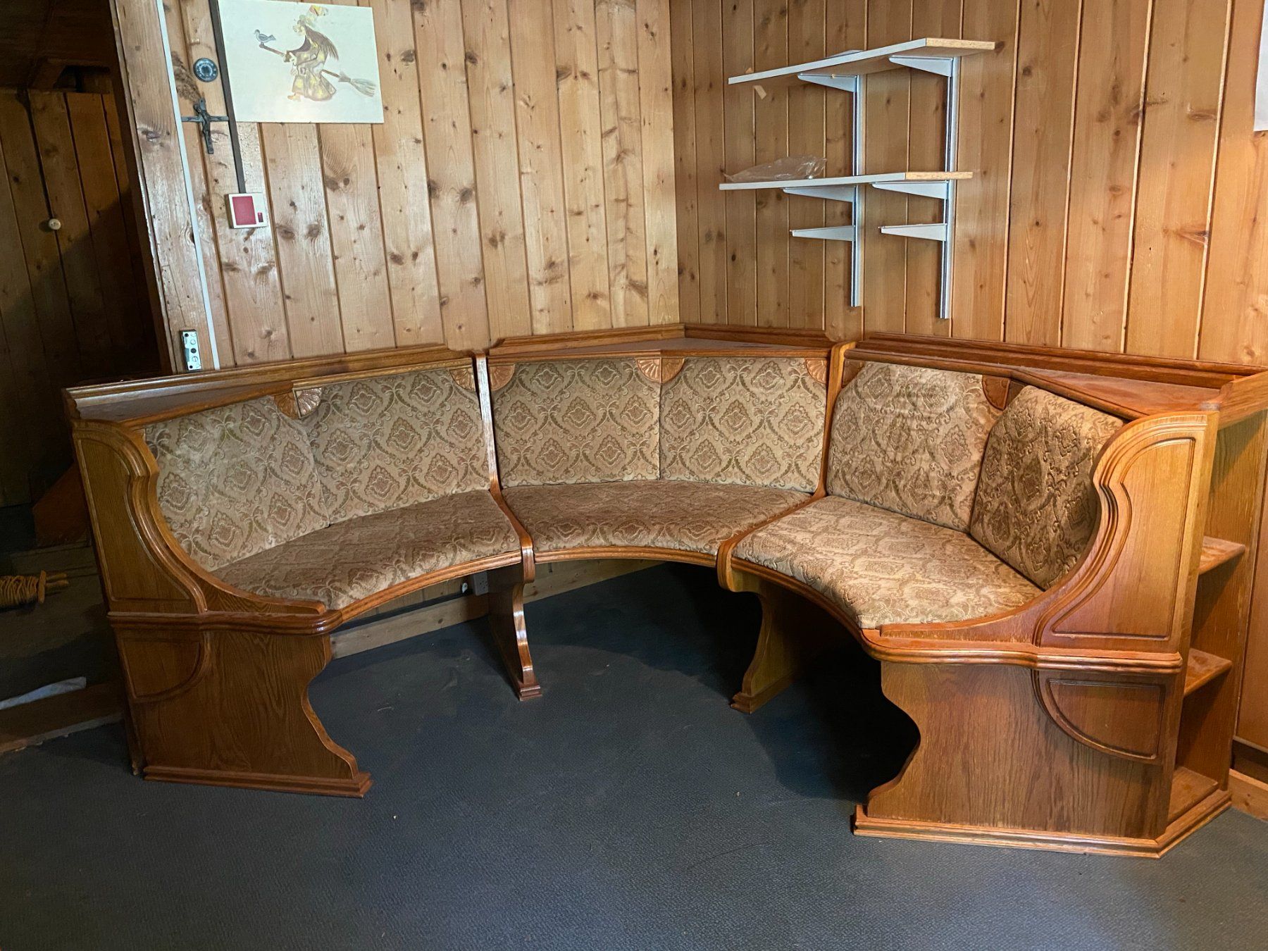 Panchine: Eckbank mit Tisch und 3 Stühlen – Usato da Kriessern venduto da schwedenstahl_fan 1