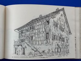 Zürcher Oberländer Riegelhäuser. Zeichnungen von Emil Hasler