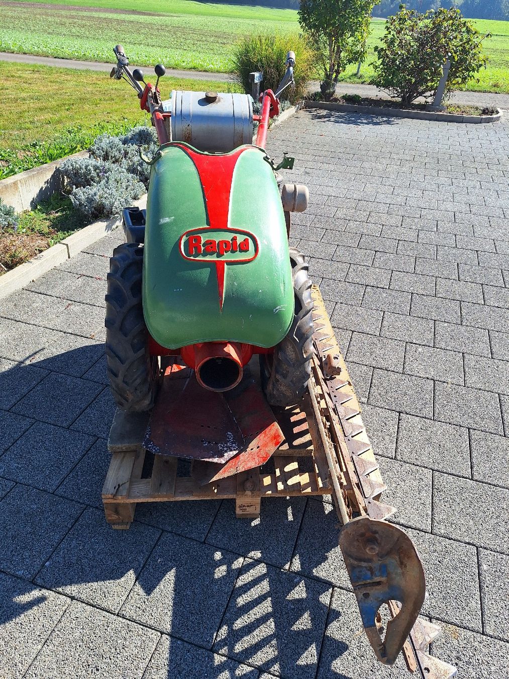 Rapid Trattori: Rapid Motormäher Aebi Bucher Brillmaier – Difettoso da Auw venduto da Zuendapp1952 1