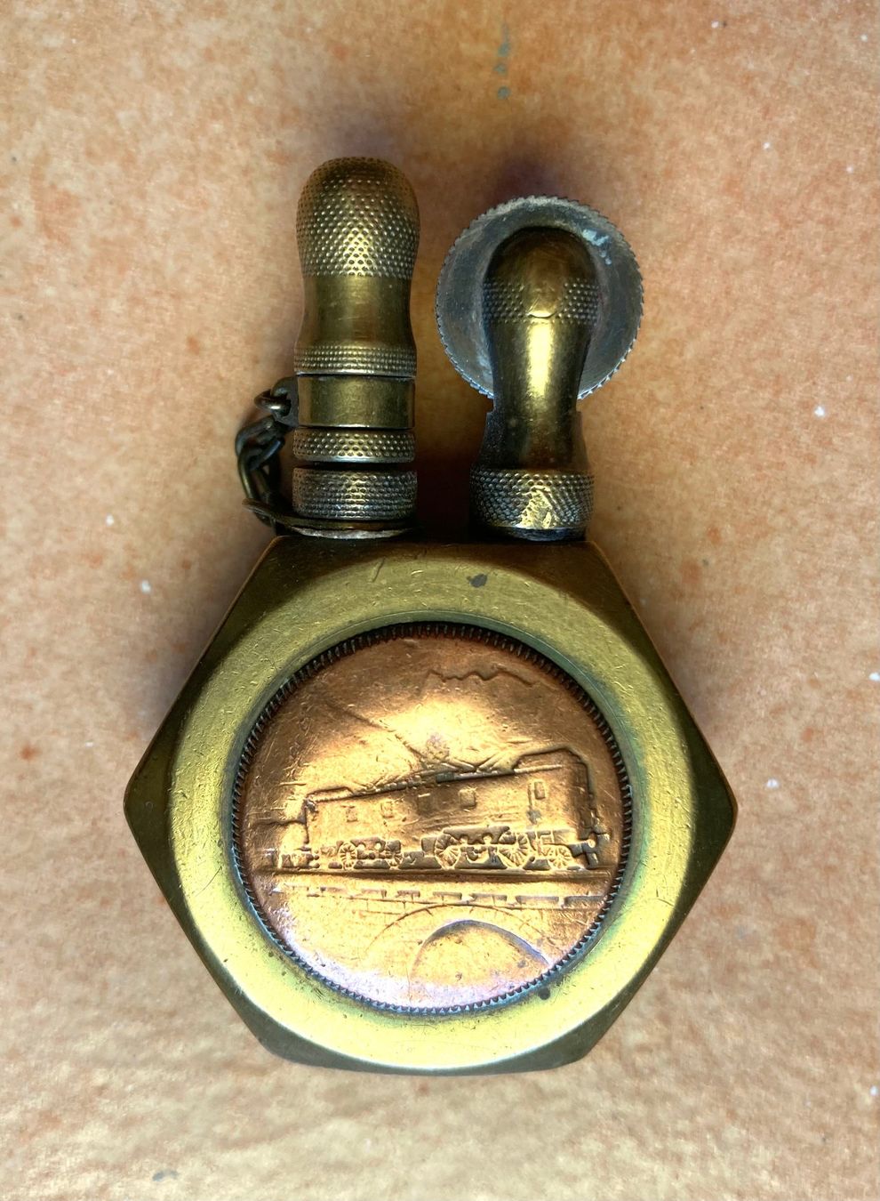 Feuerzeuge: Briquet de cheminot. RARE – Gebraucht aus Versoix von Decapod
