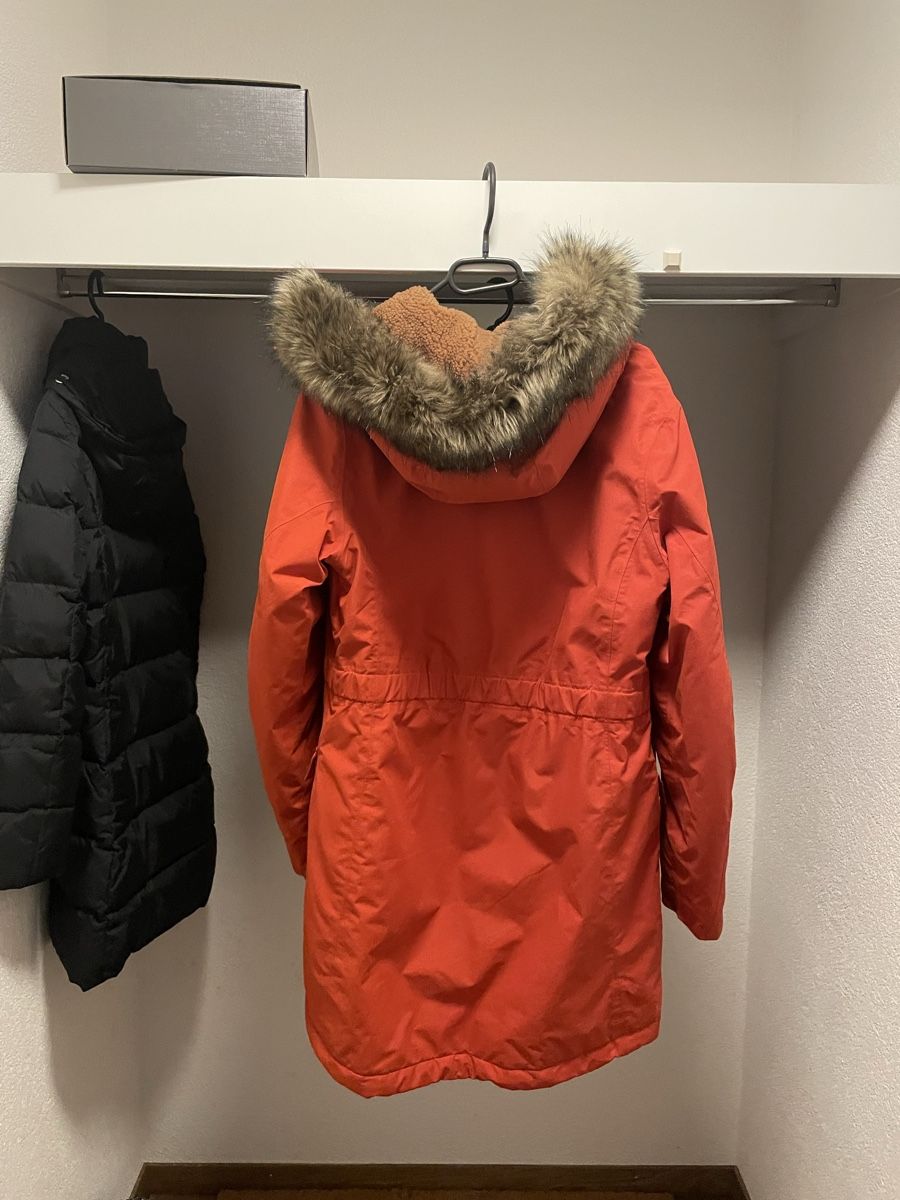 Didriksons Giacche: DIDRIKSONS Wintermantel, Grösse 36, Farbe orange – Nuovo (secondo la descrizione) da Oberdiessbach venduto da ram_b26k 1