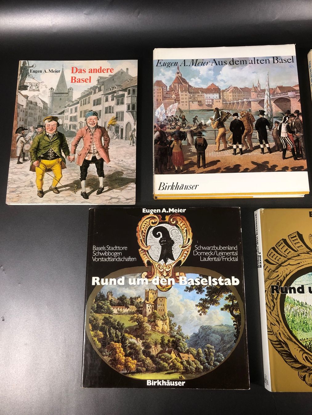 Bücher: ⭐ 5x tolle Basler Bücher Eugen A. Meier – Gebraucht aus Arisdorf von Liquidus 1