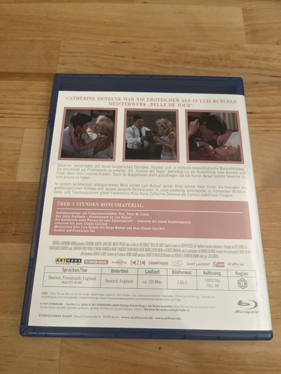 Tutti i DVDs: Belle de Jour Blu Ray  – Nuovo (secondo la descrizione) da Sargans venduto da pat_lqj7 2