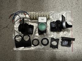 Eaton M22 K10 Taster Schalter Kontaktelemente Set Rahmen