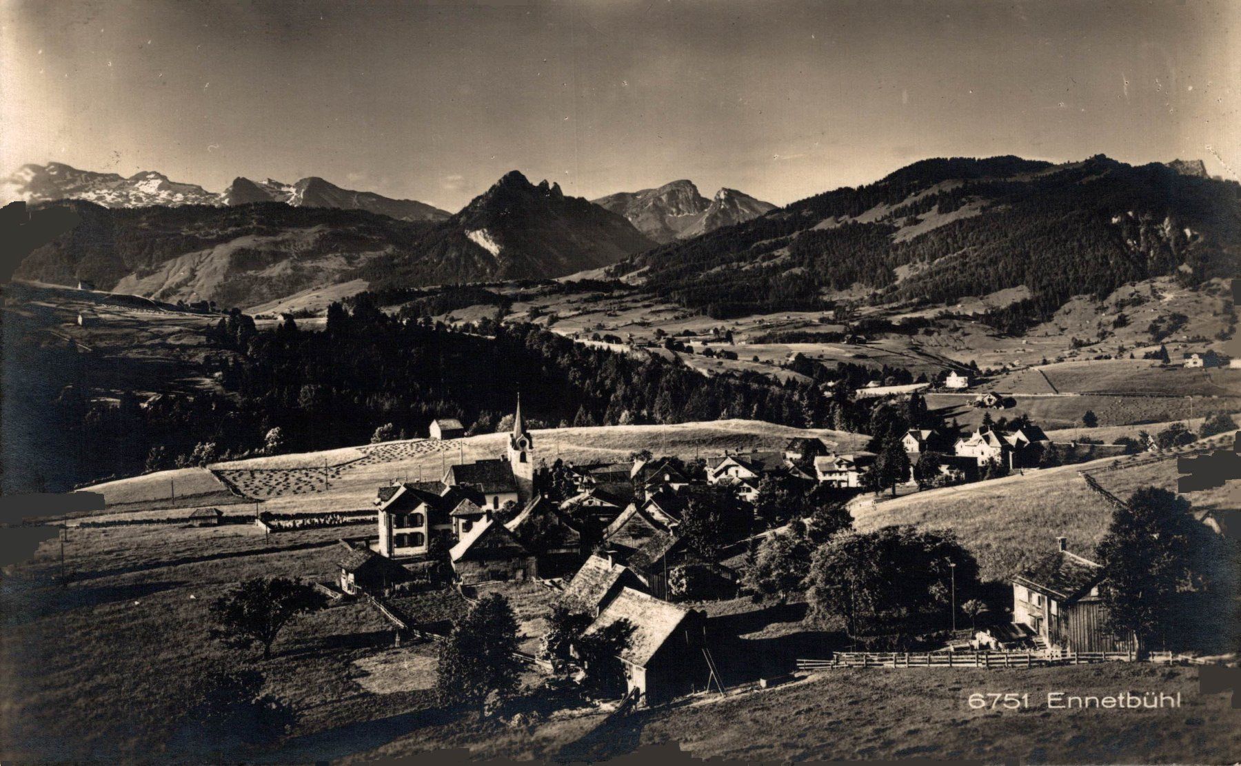 Cartoline postali: Ennetbühl – Usato da Bronschhofen venduto da Astore