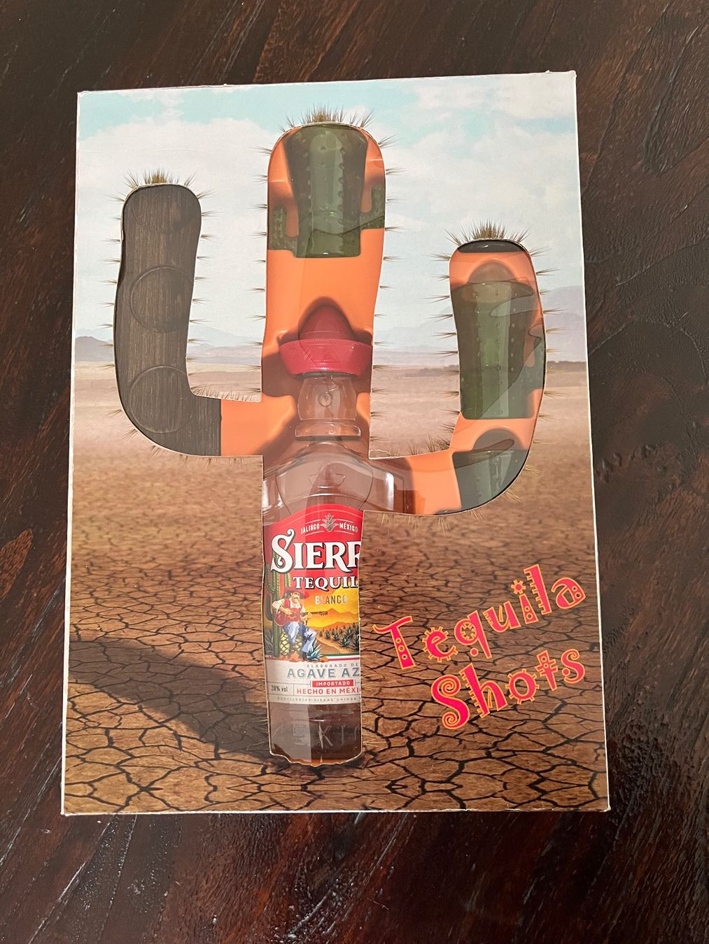 Bevande alcoliche: Tequila Sierra geschenkset, mit 4 Cactus Gläser – Usato da Adliswil venduto da bxpat 3