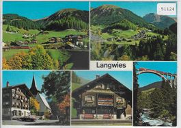Langwies - Dorfpartie, Bahnhof, Landwiesenviadukt