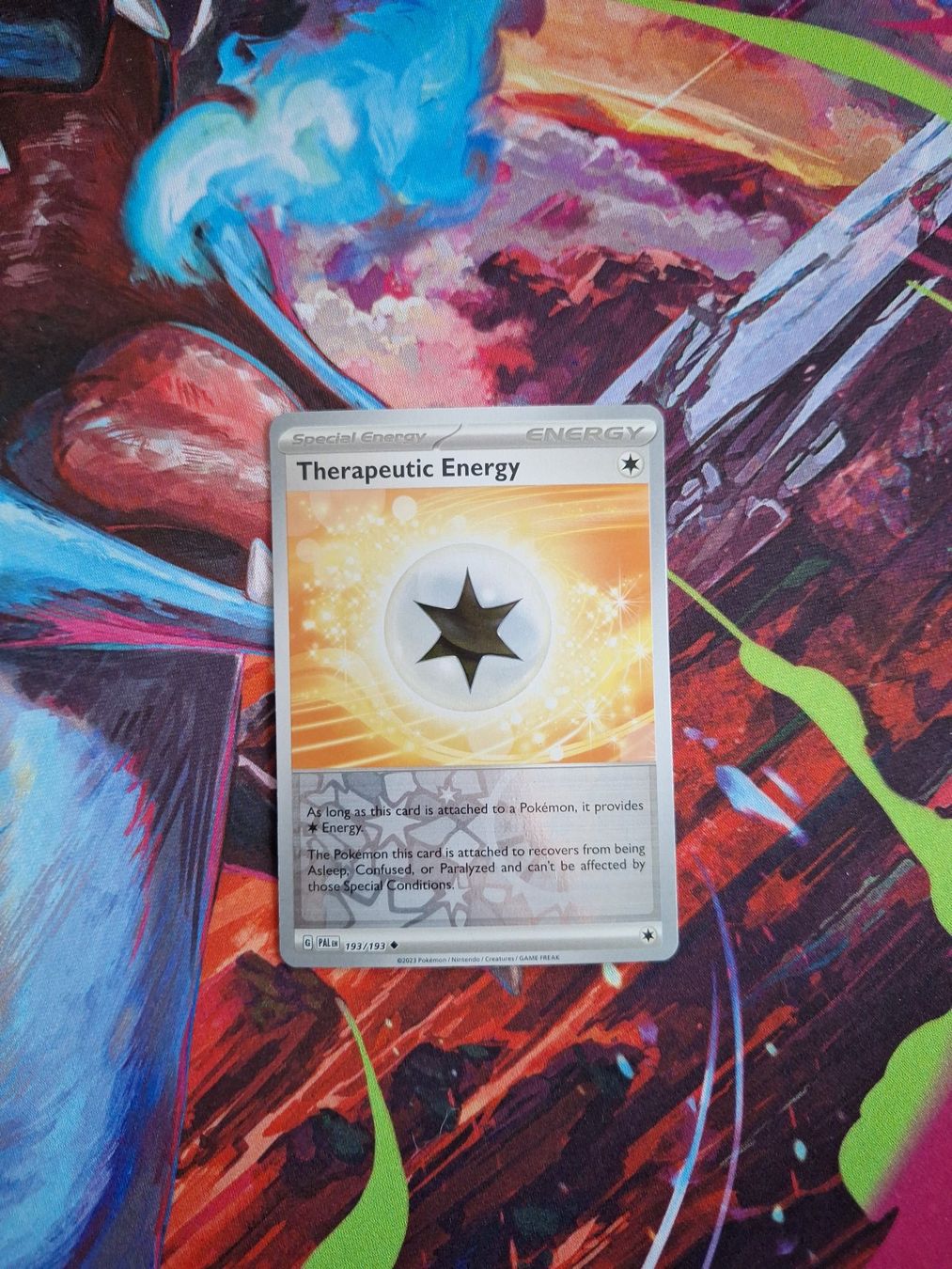 Pokémon Carte collezionabili: Therapeutic Energy - Reverse Holo - Pokemon Paldea Evolved – Usato da Altstätten SG venduto da GGsGameshop