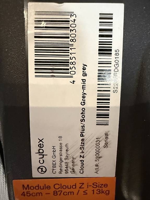 Cybex Seggiolini per auto: Babyschale Cybex – Usato da Balzers venduto da philipp_nigg 4