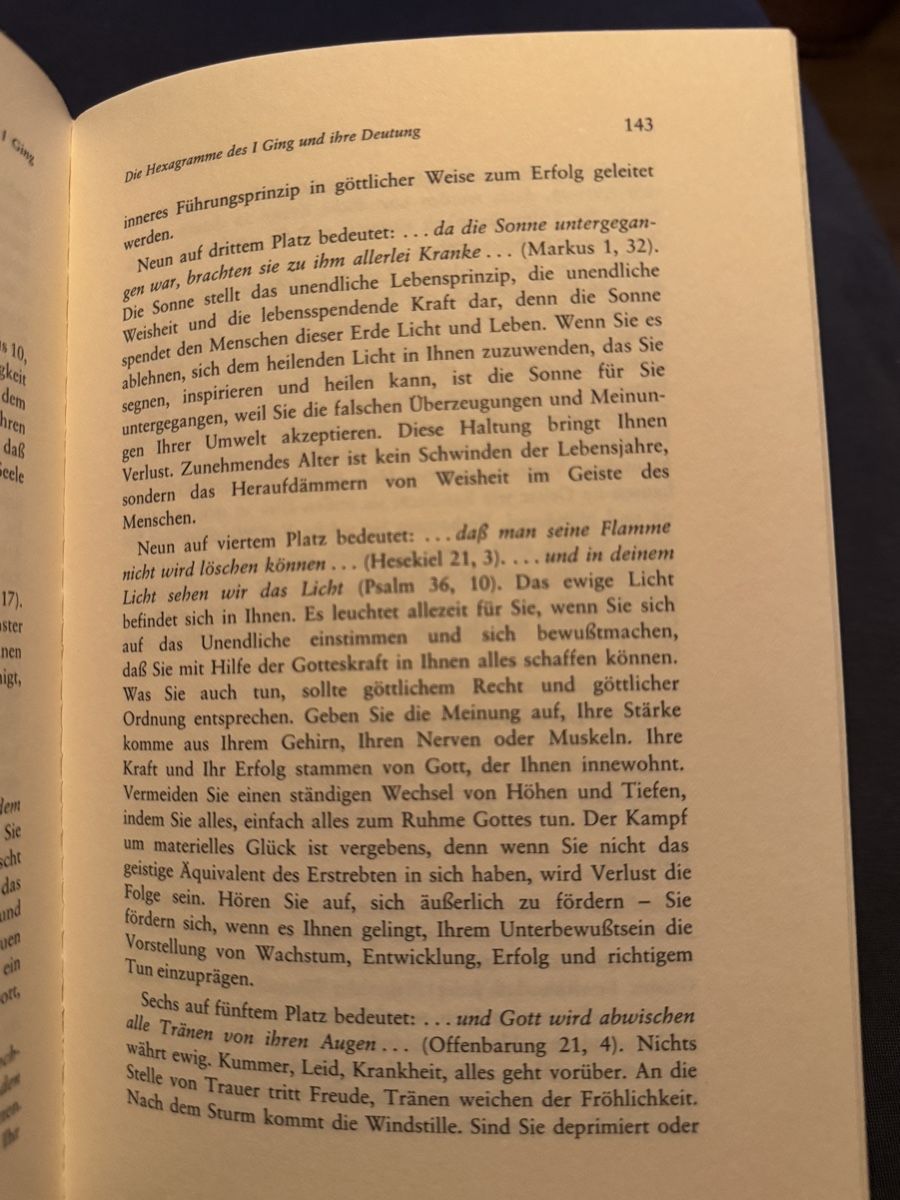 Bücher: Das I ging Orakel ihres Unterbewusstseins – Gebraucht aus Bauma von Michelle.05 1