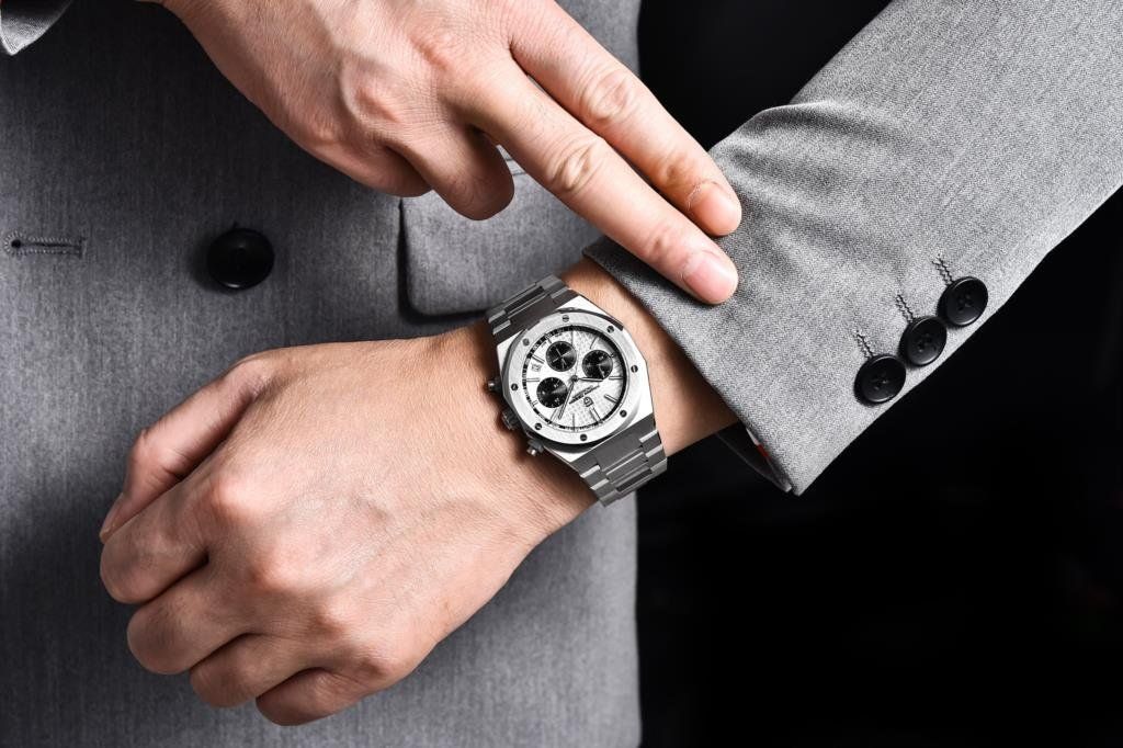 Pagani Design Uhren: Pagani Design Herren Uhr Chronograph Originalverpackt – Neu und originalverpackt aus Suhr von ChronixChronometer 9