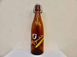Bierflasche RUGENBRÄU INTERLAKEN GLASHÜTTE BÜLACH 1966