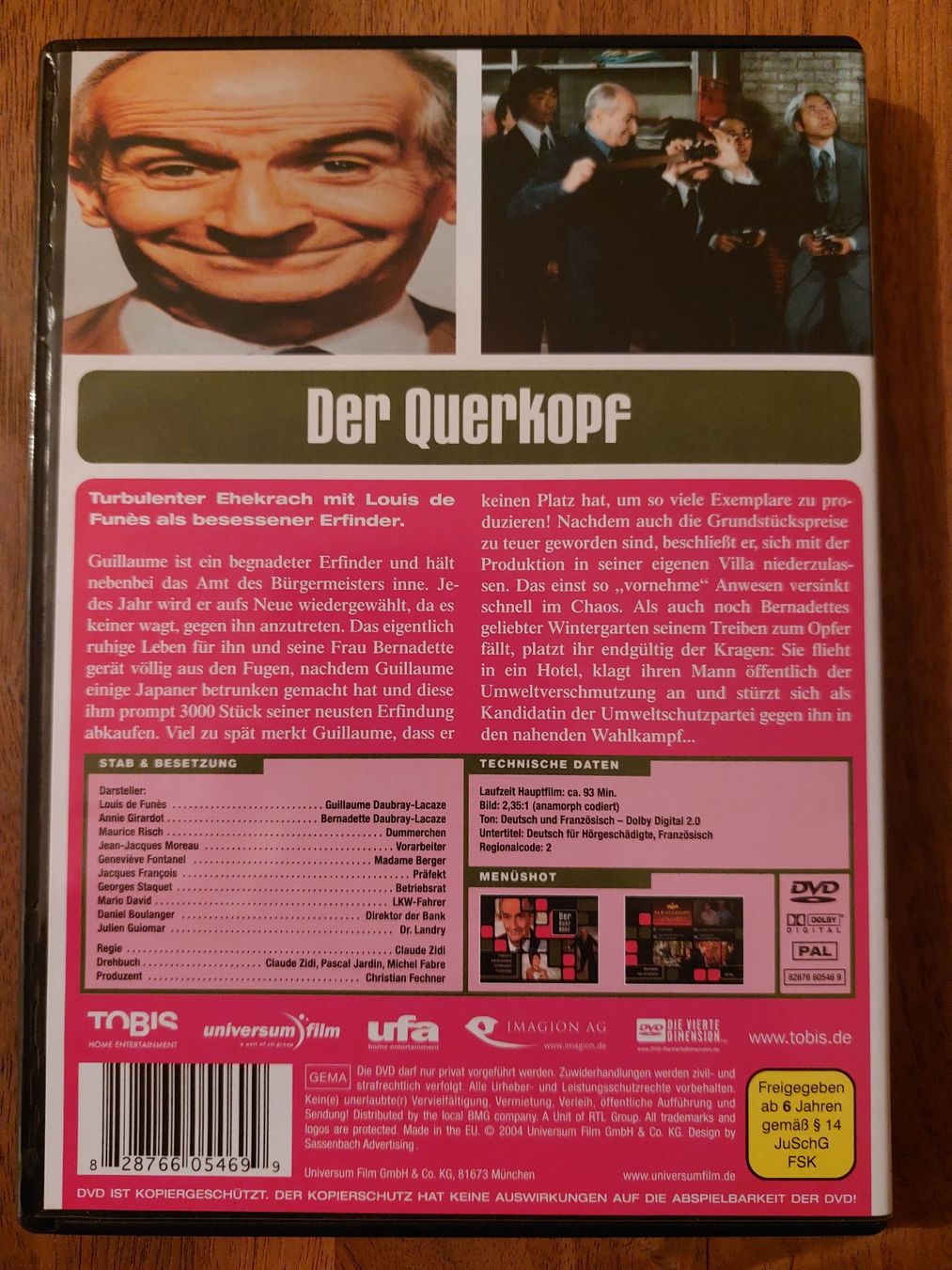 Alle DVDs: DVD - Louis de Funes Collection Box 1 – Gebraucht aus Rheinfelden von FilmAuktion 3