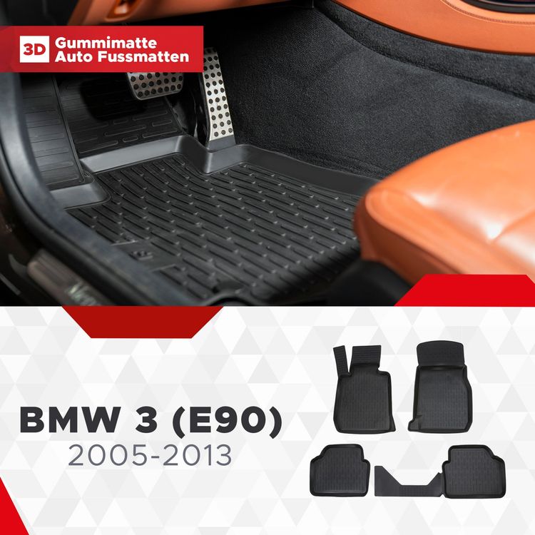 3D BMW 3 Fussmatten (E90) 2005-2013