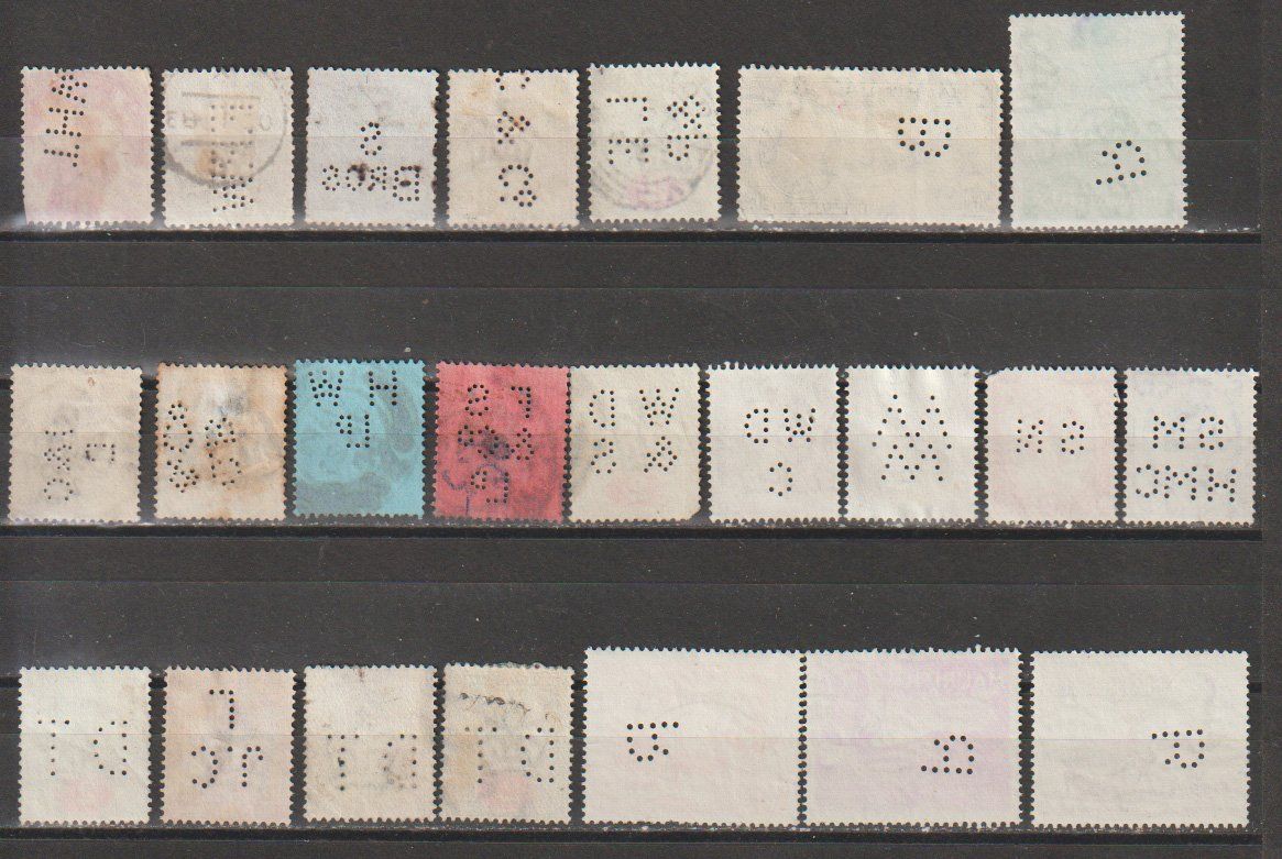 Alle Briefmarken: Perfins GB – Gebraucht aus Crans-Montana von kira56 1