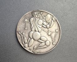 Medaille Silber 900 Gedenkmedaille zur Apollo 12 Mission, 69