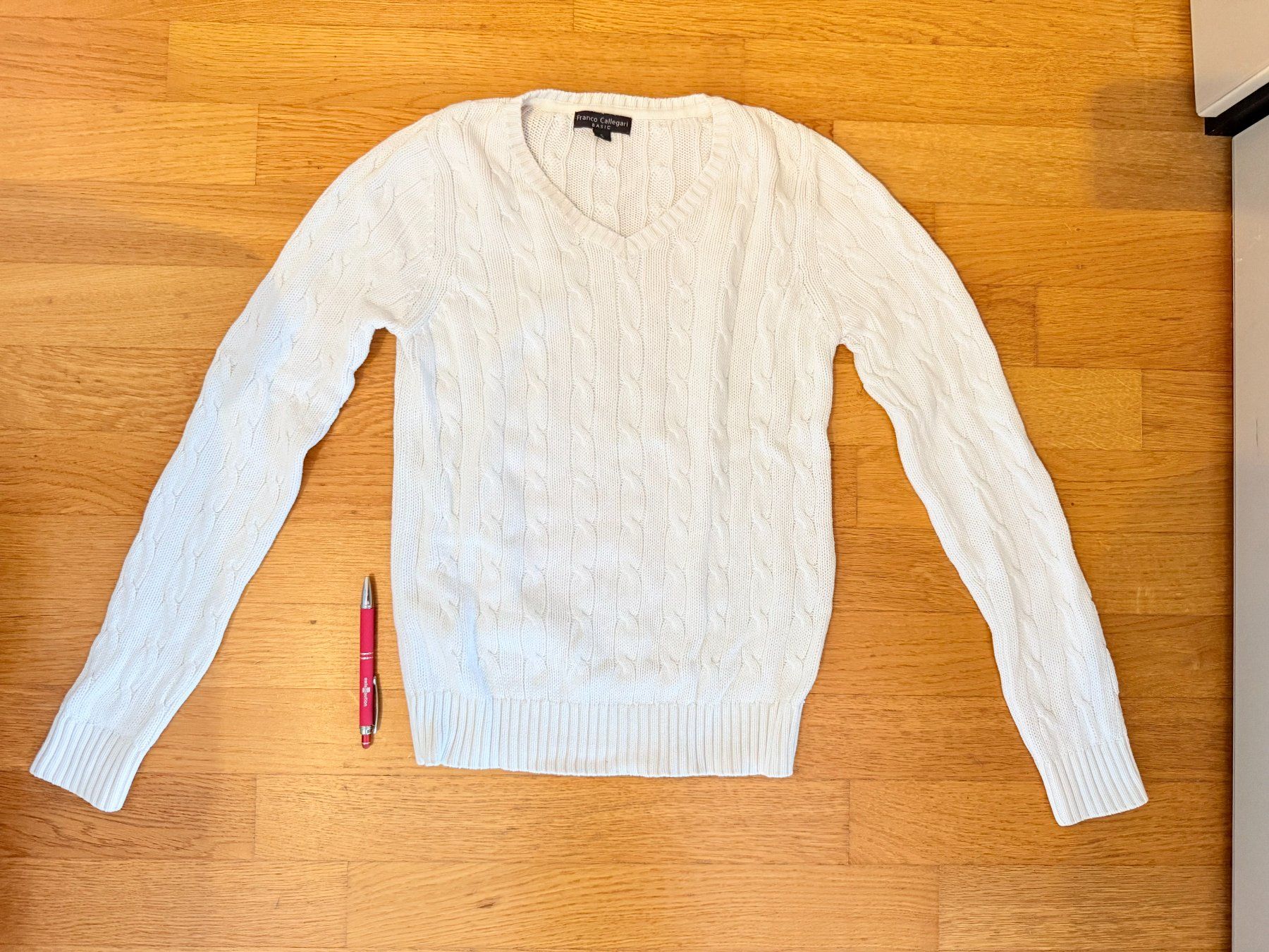 Pulls & Sweat-shirts: Franco Callegari - Pull en maille coton – D'occasion à St-Sulpice VD par rit_h8vk