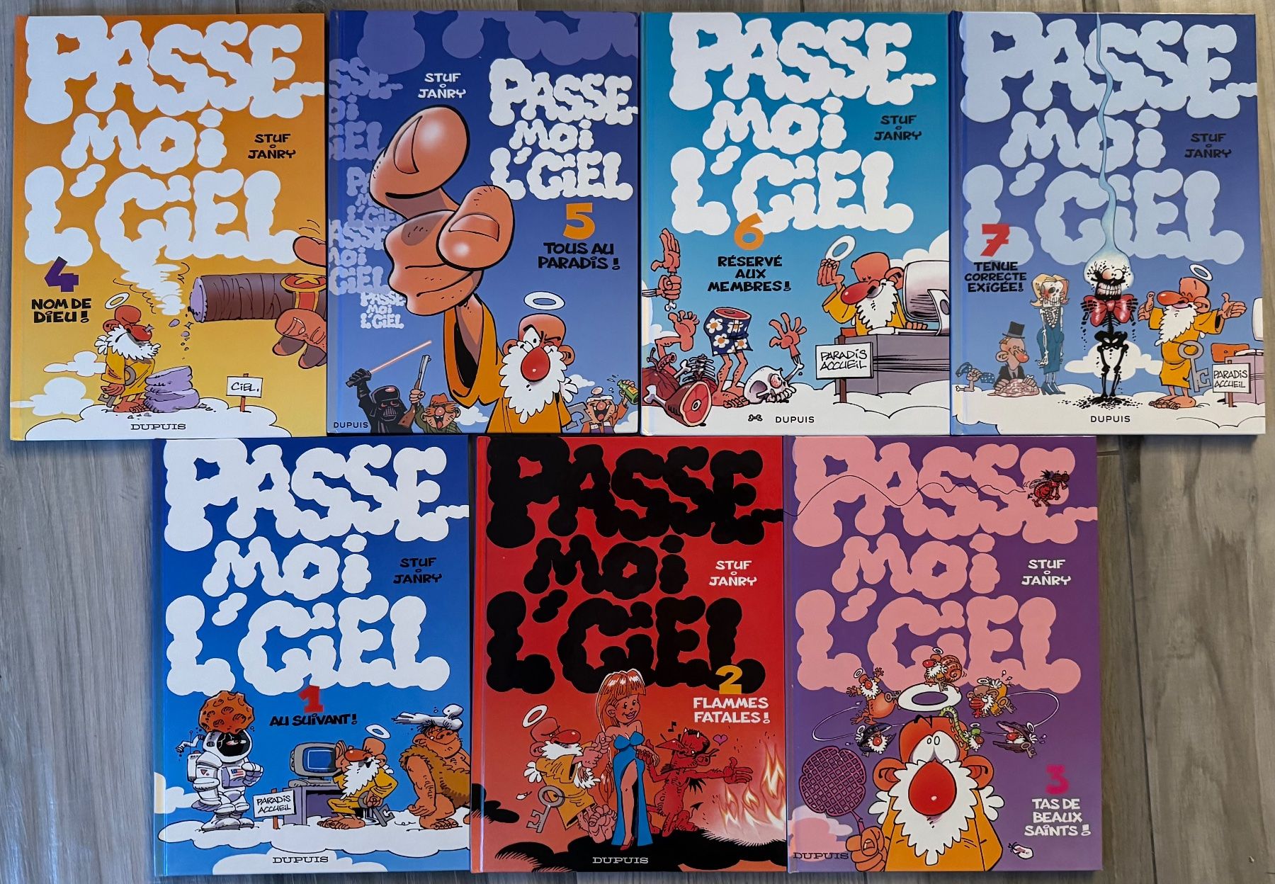 Fumetti: Passe-moi le ciel - 7 albums – Nuovo (secondo la descrizione) da Geneveys-Coffrane venduto da Momoali