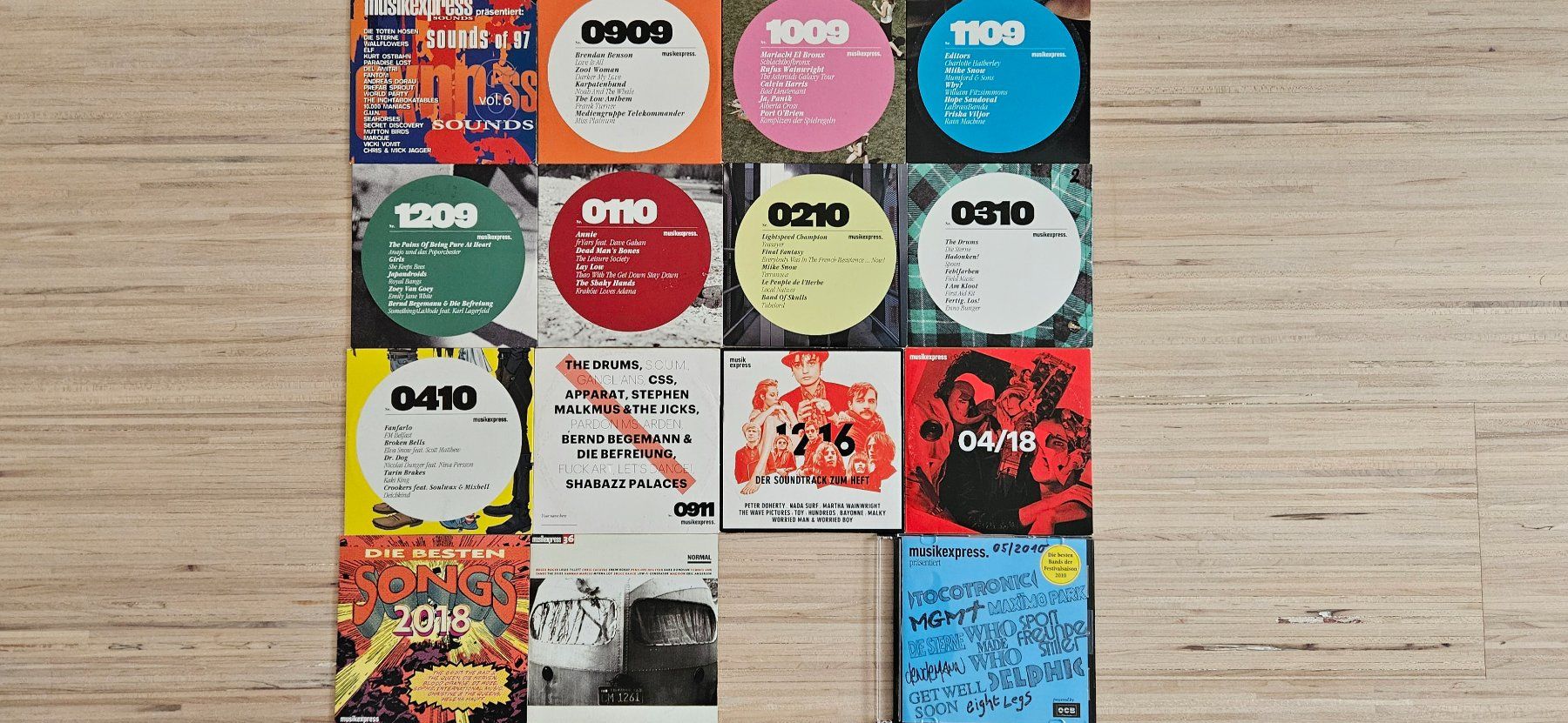 CD: CD Sammlung "Musik Express Heft Beilage" – Usato da Baar venduto da Bigs1