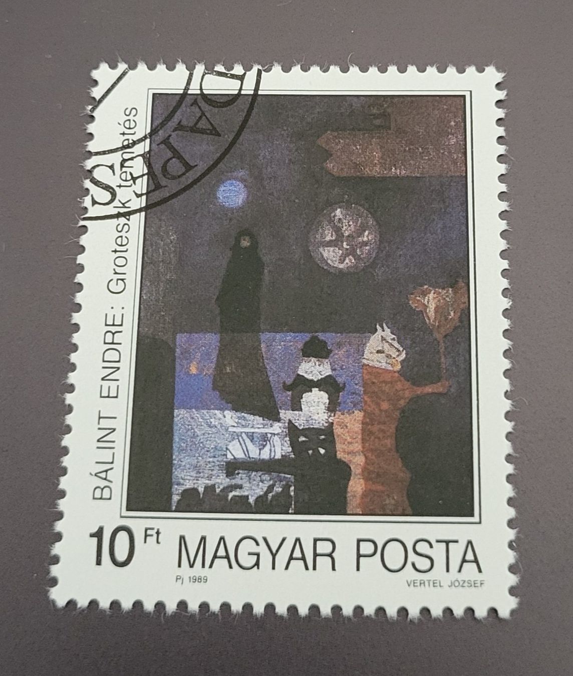 Tutti i francobolli: Ungarn 1989 briefmarke – Usato da St Gallen venduto da Stampsalshobby