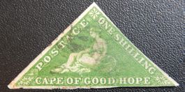 Kapstadt British Kat. 4 gest. 1853 Kat. 350 Euro
