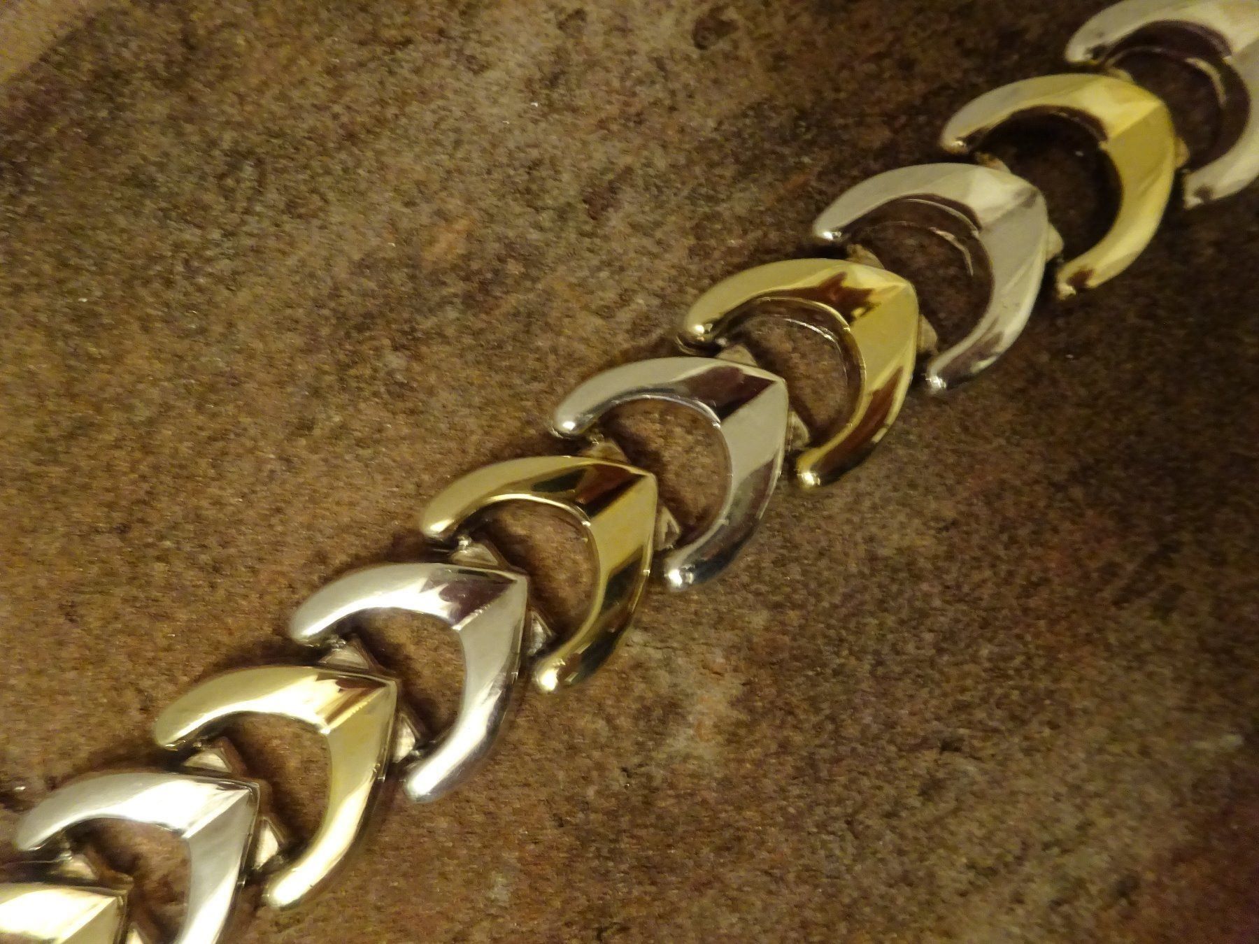 Bracciali & Braccialetti: Armband Bicolor / 800 Silber – Usato da Esslingen venduto da FetteSchnecke 4