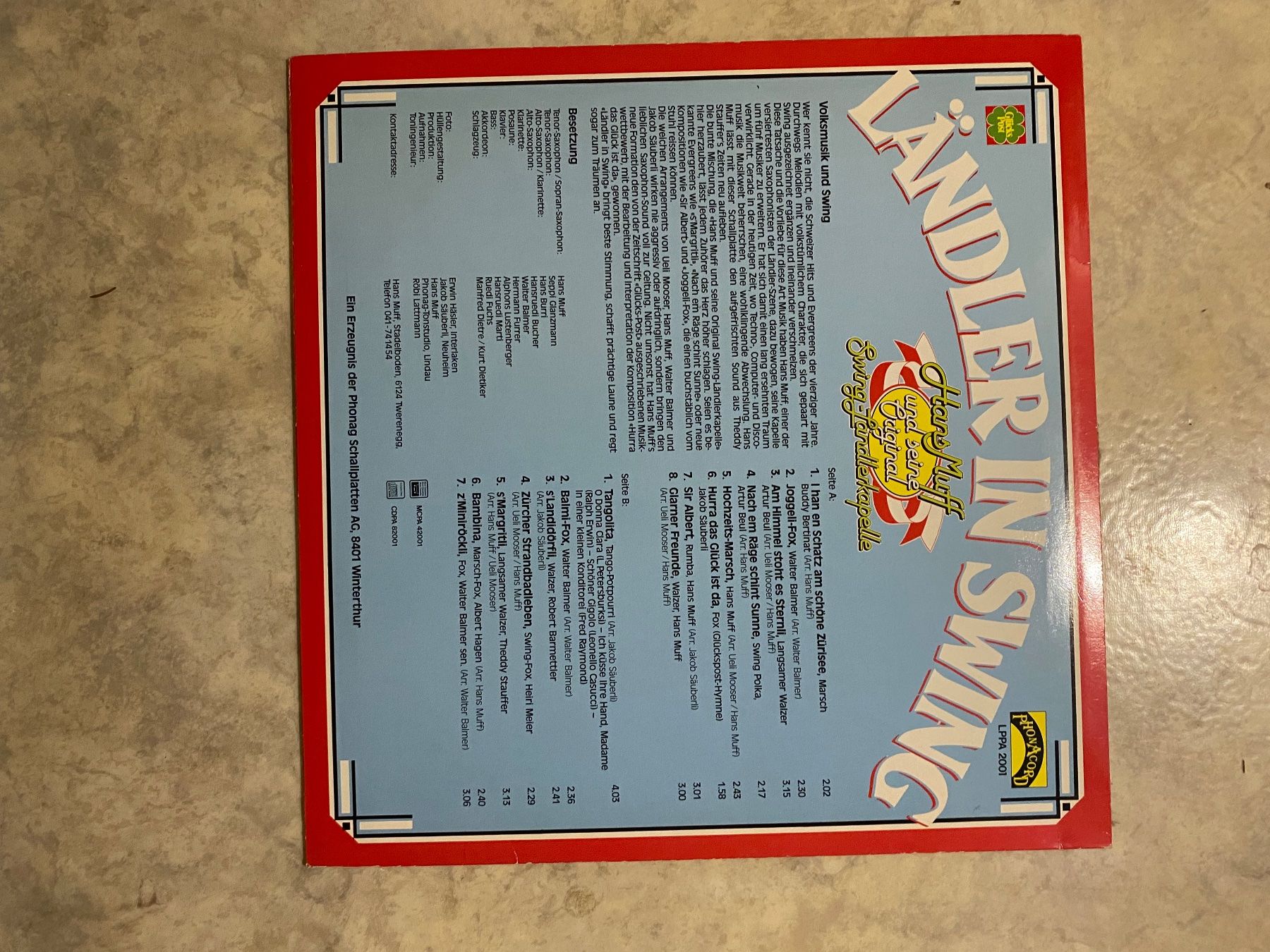 Dischi in vinile: LP.  Ländler in Swing – Usato da Buchrain venduto da Ranti0 1