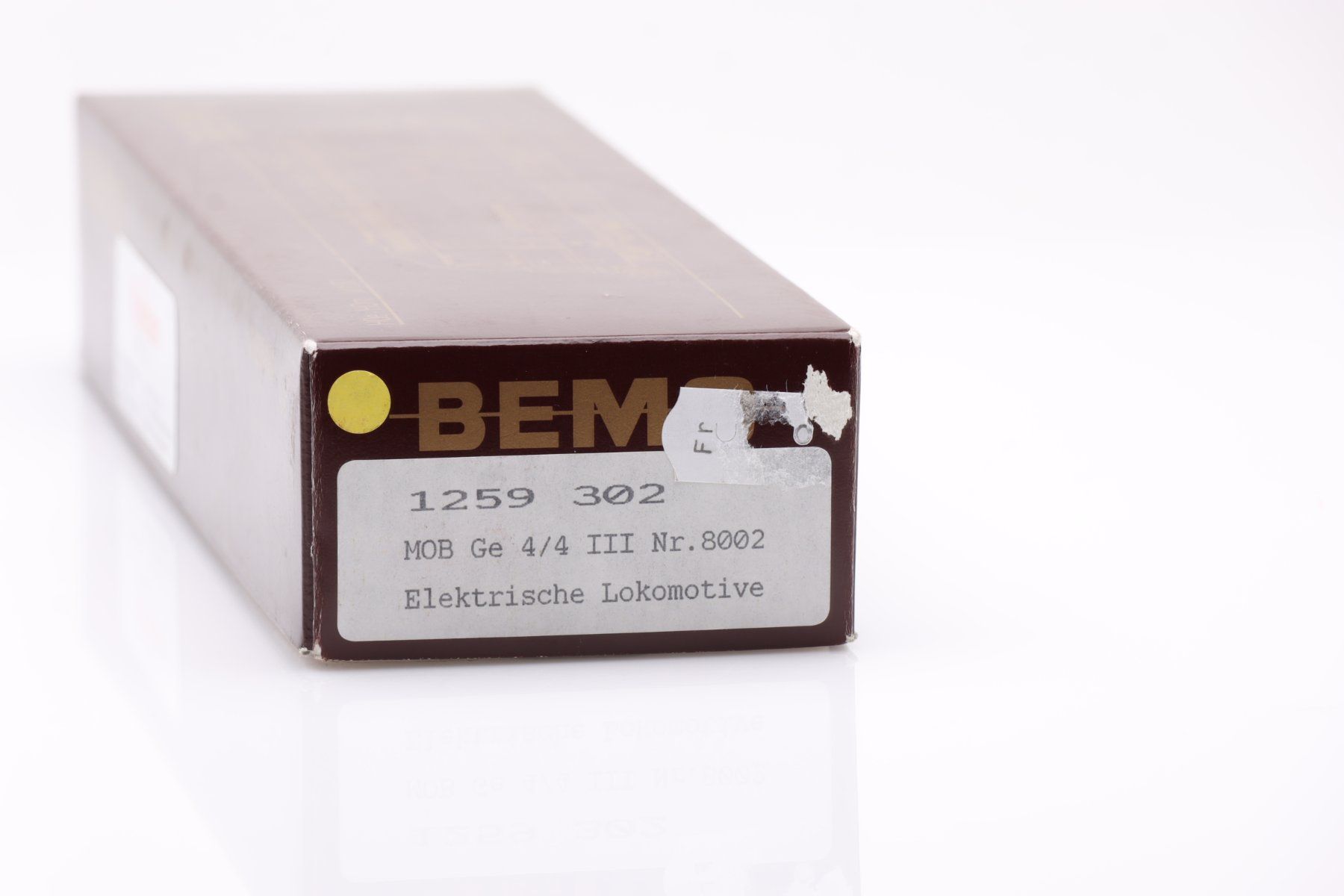 Bemo Modellini di ferrovie: Bemo 1259 302 MOB GE 4/4 lll 8002 DC, H0m – Nuovo (secondo la descrizione) da Ried (Muotathal) venduto da Modellbahn.swiss 4