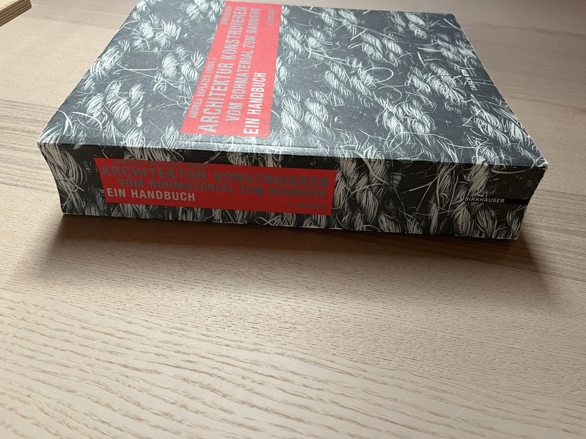 Bücher: Buch Architektur konstruieren  – Gebraucht aus Bern von fel_r5br 2