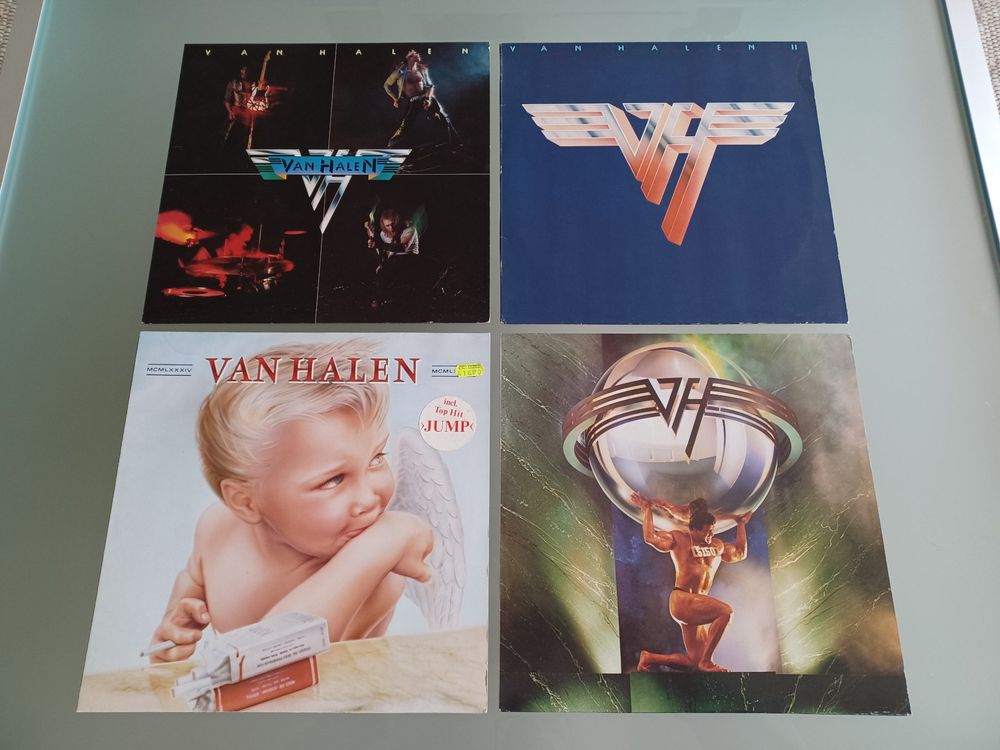 Van Halen 4x LP Vinyl Sammlung Hard Rock Heavy Metal | Kaufen auf Ricardo