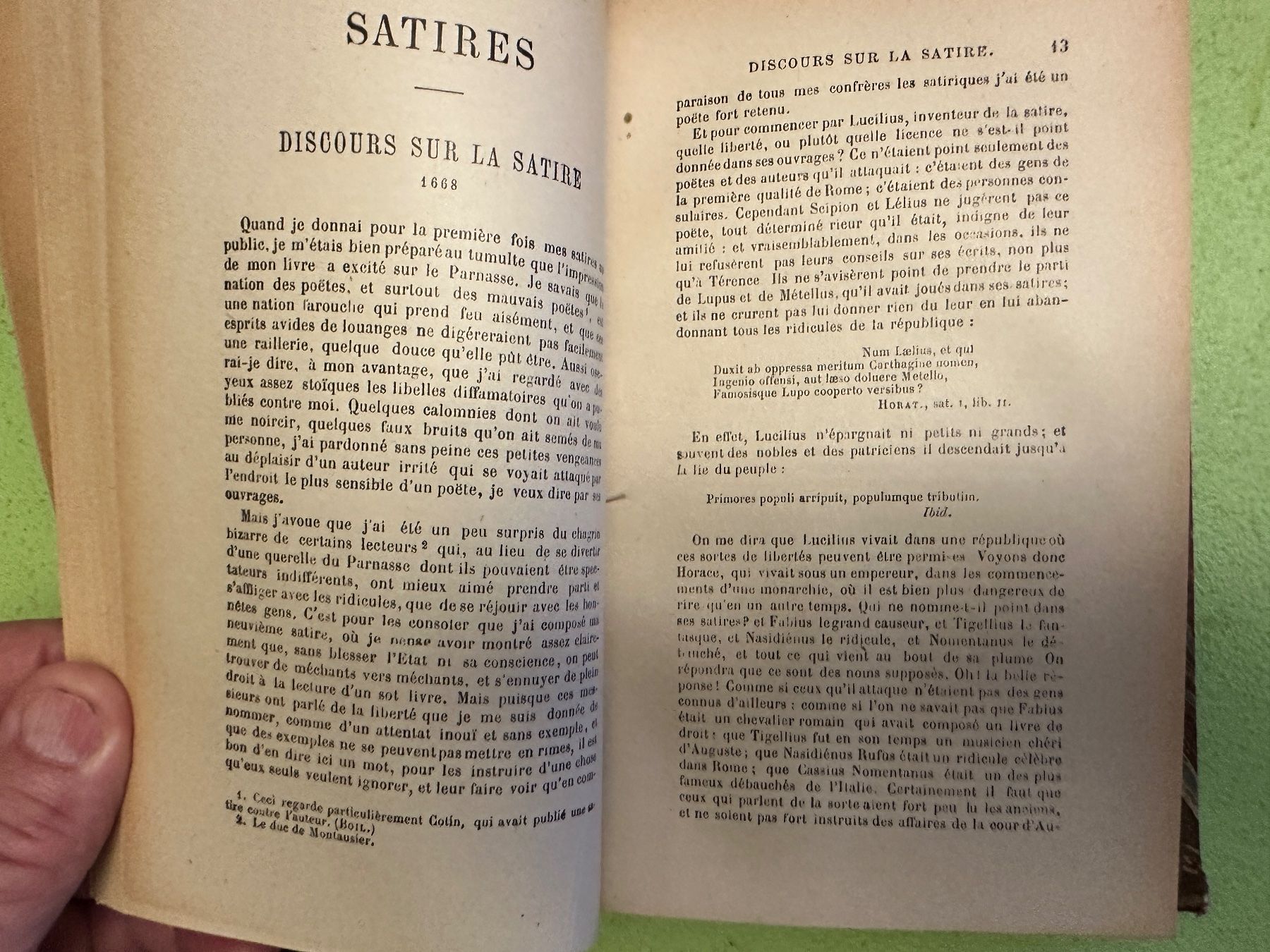 Libri: Oeuvres de Boileau. 1916 – Usato da Zürich venduto da allp 4