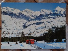 Unterwasser - mit Drahtseilbahn - Hiver 1970